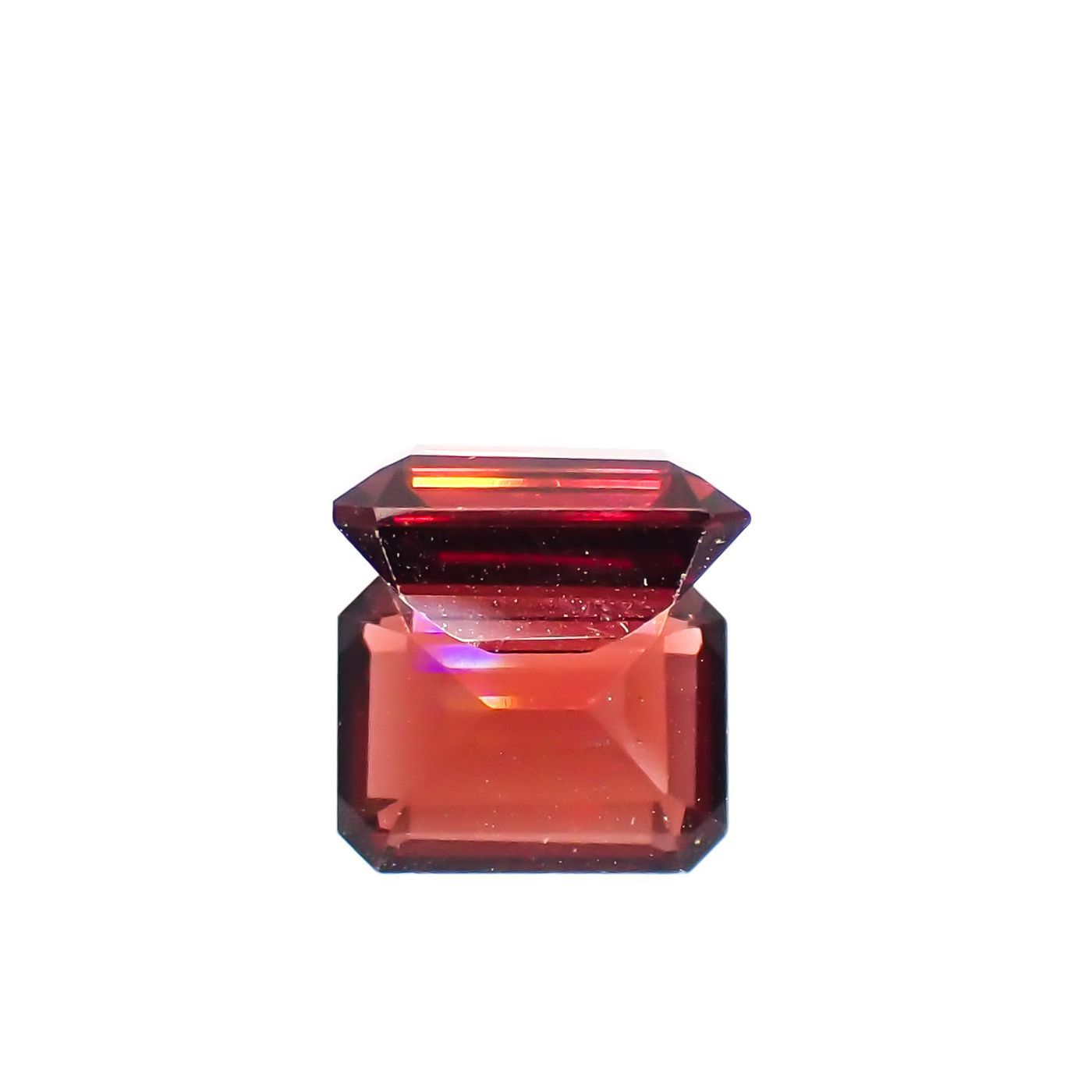 パイロープアルマンディンガーネット(宝石名パイロープ アルマンディン・ガーネット)ブラジル産 1.86ct 識別済[221219537]7.8x6mm前後