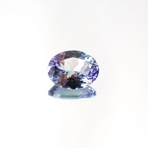 タンザナイト(宝石名タンザナイト)タンザニア産 1.42ct 識別済[220113854]8.4x6.5mm前後