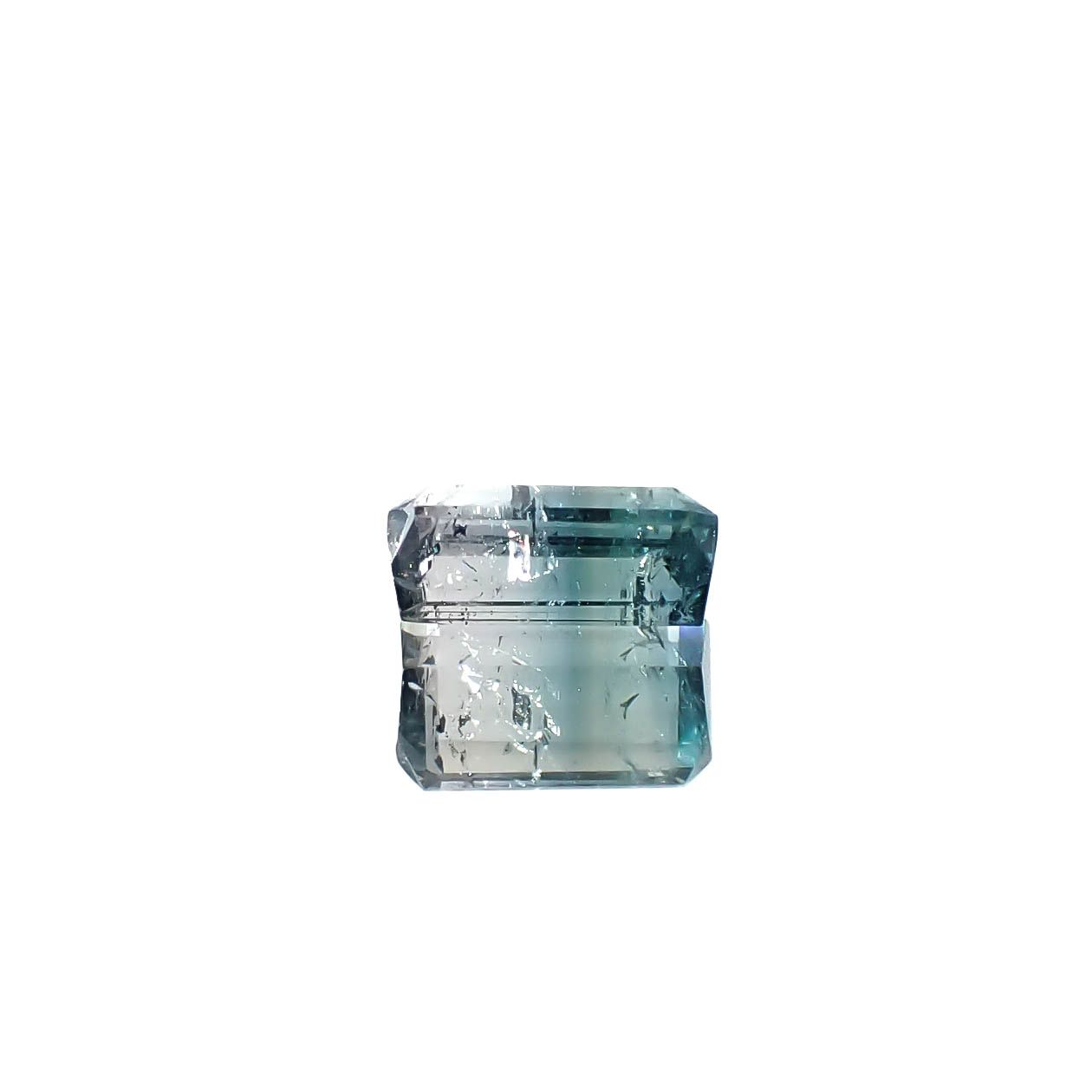 バイカラートルマリン アフガニスタン産 0.89ct [250730932]7.2x4.5mm前後