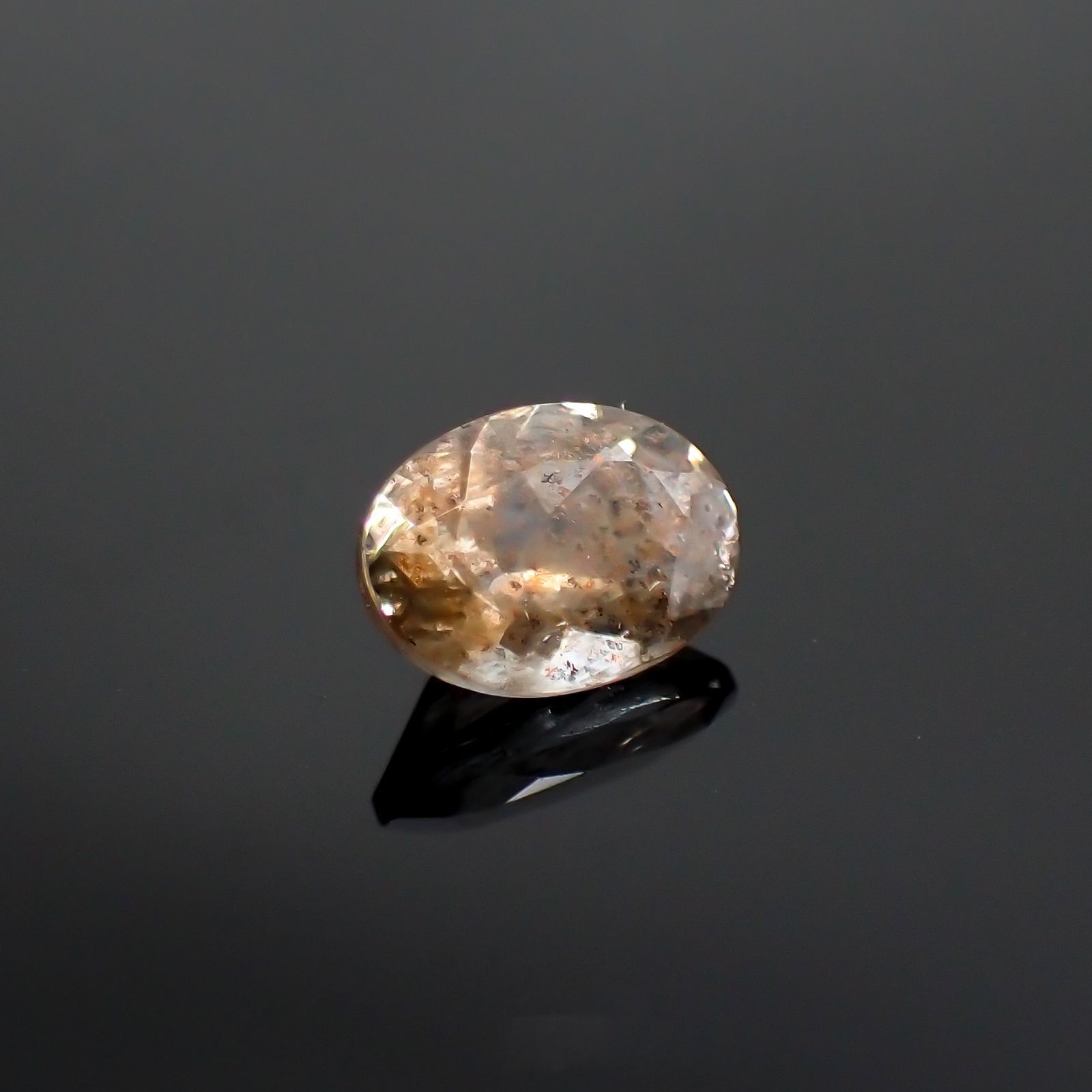 アベンチュリンアクアマリン ナイジェリア産 0.73ct[221018366]7.1x5.1mm前後