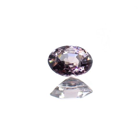 バイオレットスピネル(宝石名スピネル)ビルマ産 0.90ct 識別済[220113921]7x5.1mm前後