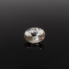 アラゴナイト フルオレッセンス(宝石名アラゴナイト)チェコ共和国産 ソ付(日独) 4.221ct / 12.24x9.25mm前後 [260231782]