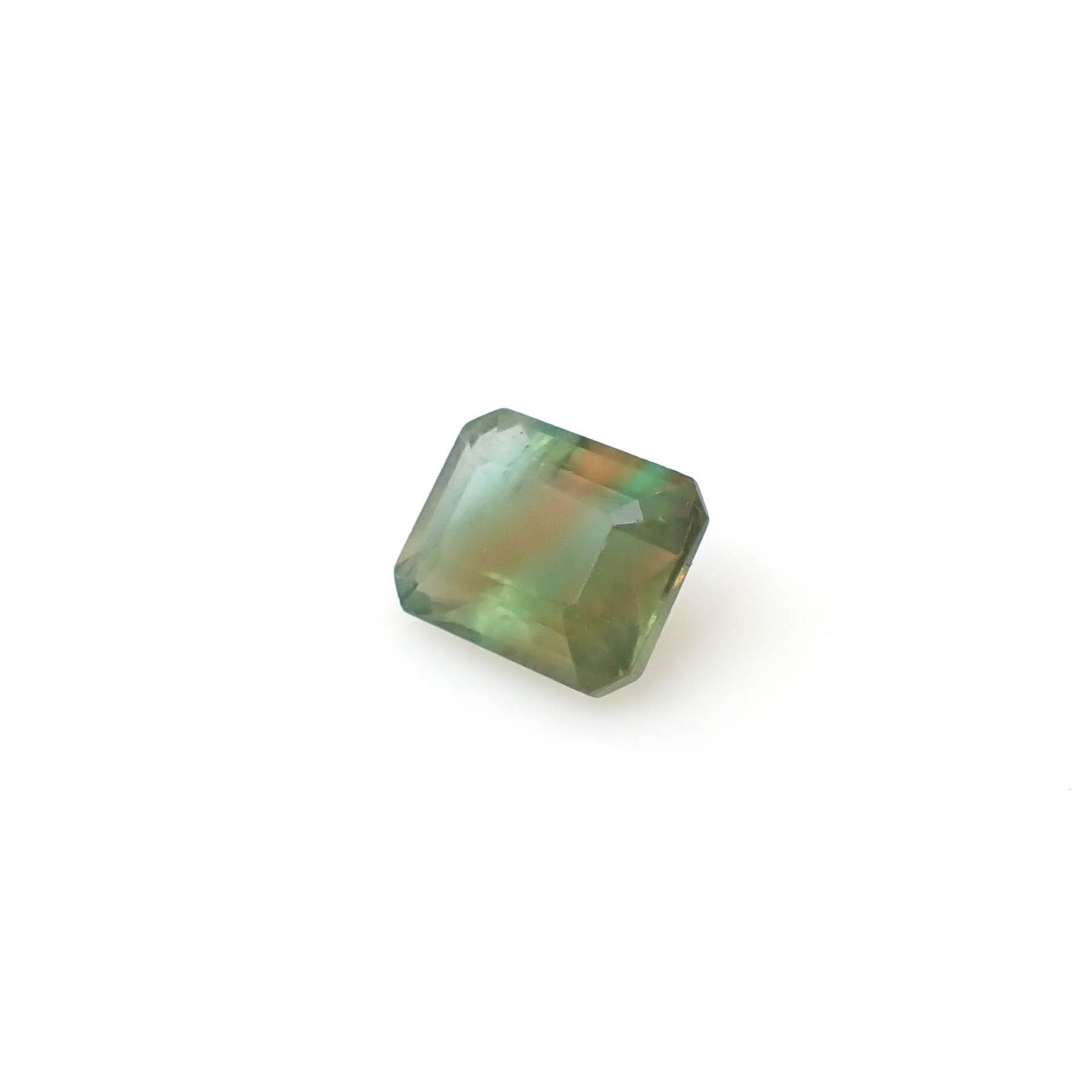 バイカラーフローライト フルオレッセンス ブラジル産 3.96ct [250430250]9.8x7.8mm前後
