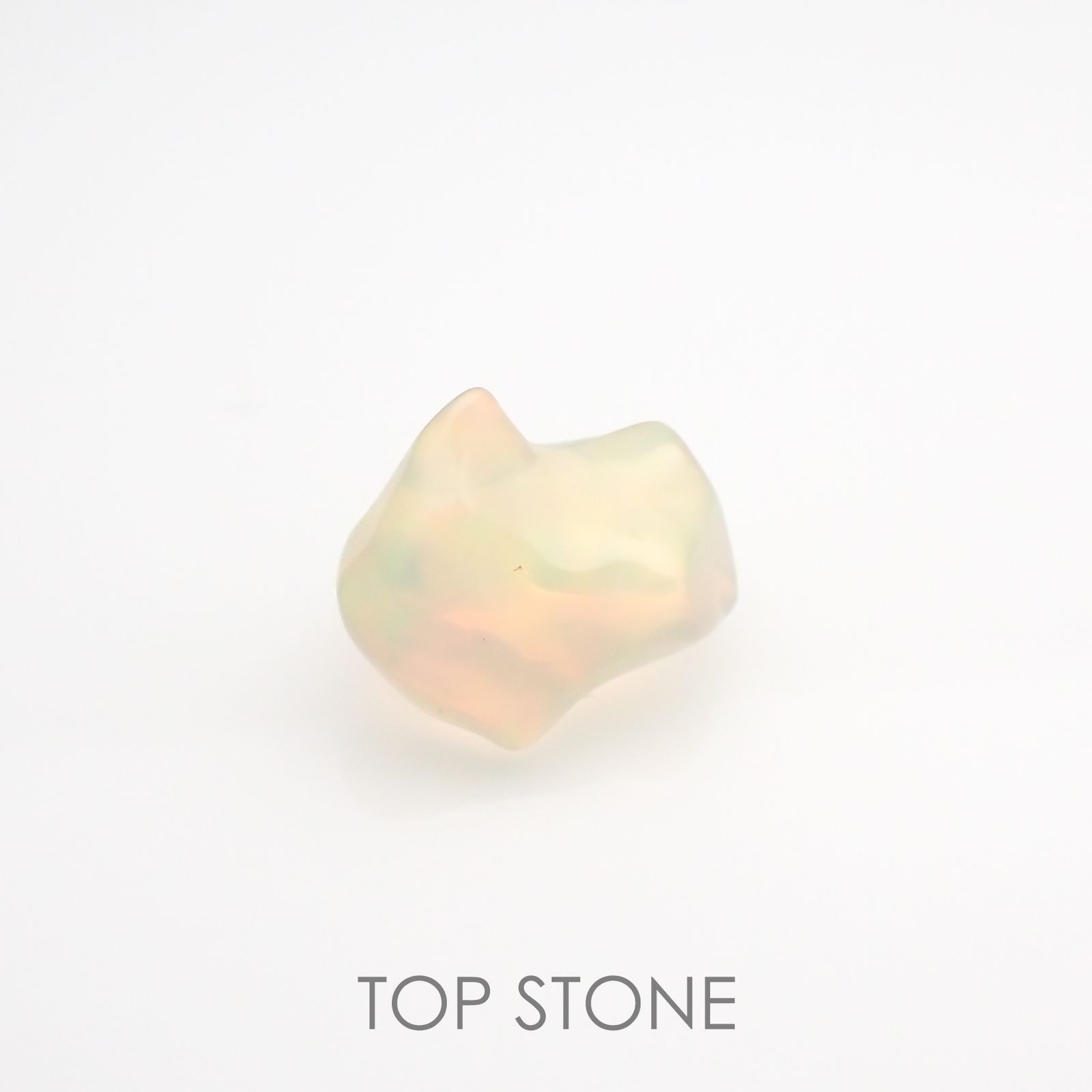 ◇バロック型◇エチオピアオパール(宝石名オパール) エチオピア産 3.61ct 識別済[210813173]13×10mm前後