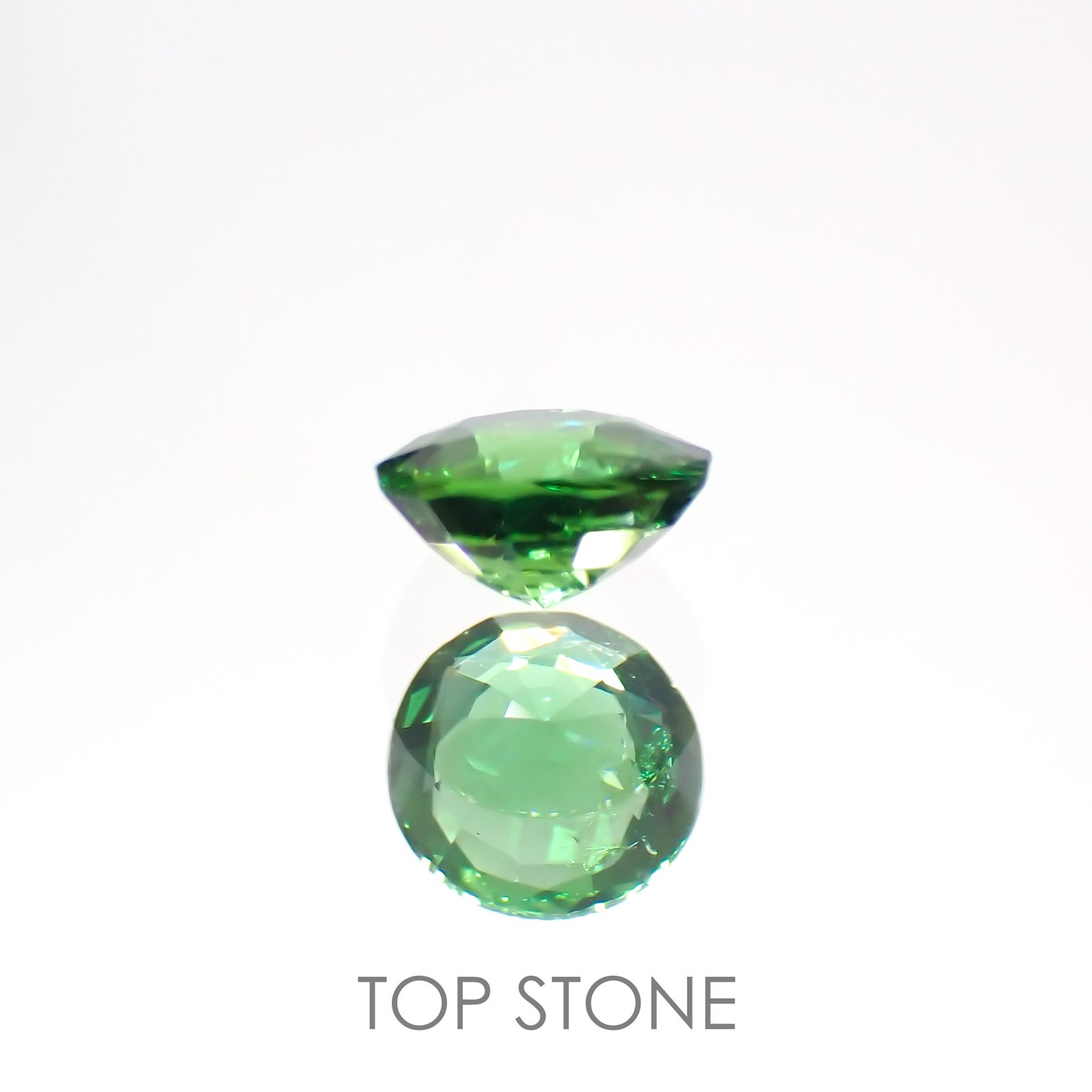 クロムトルマリン タンザニア産 0.28ct[220114159]4.3x4.3mm前後