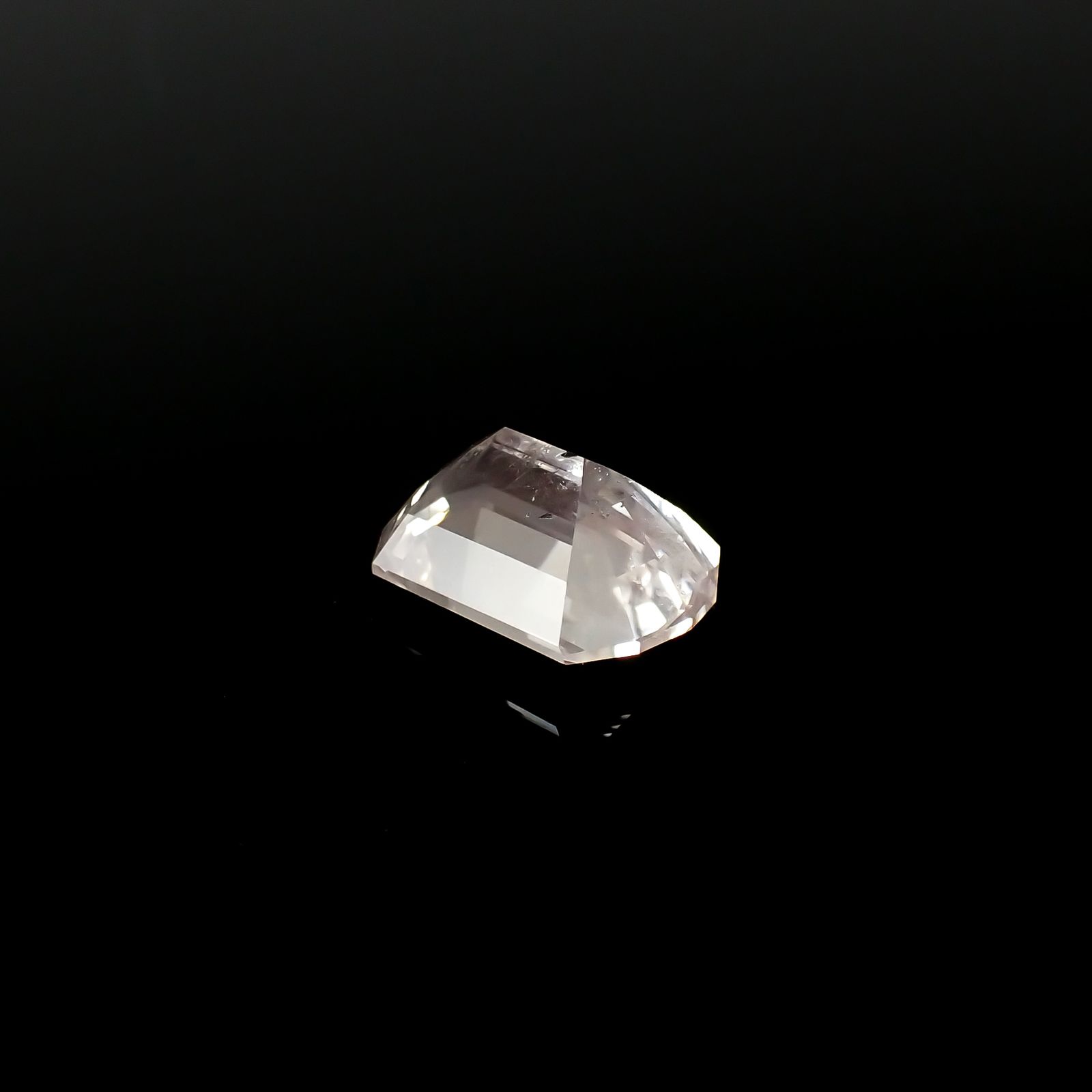 ◇カスタムカット◇ピンクエンジェルラダー マダガスカル産 3.69ct[240125429]11.9x8.4mm前後