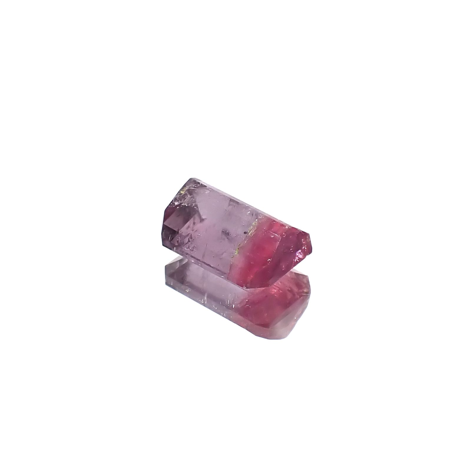 バイカラートルマリン アフガニスタン産 3.76ct [241029400]10.8x7.7mm前後
