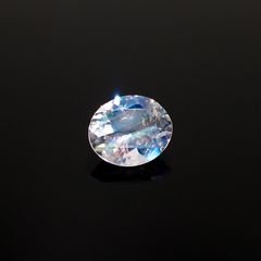 レインボームーンストーン(宝石名ラブラドライト)タンザニア産 0.67ct 識別済[230321265]6.6x5.7mm前後
