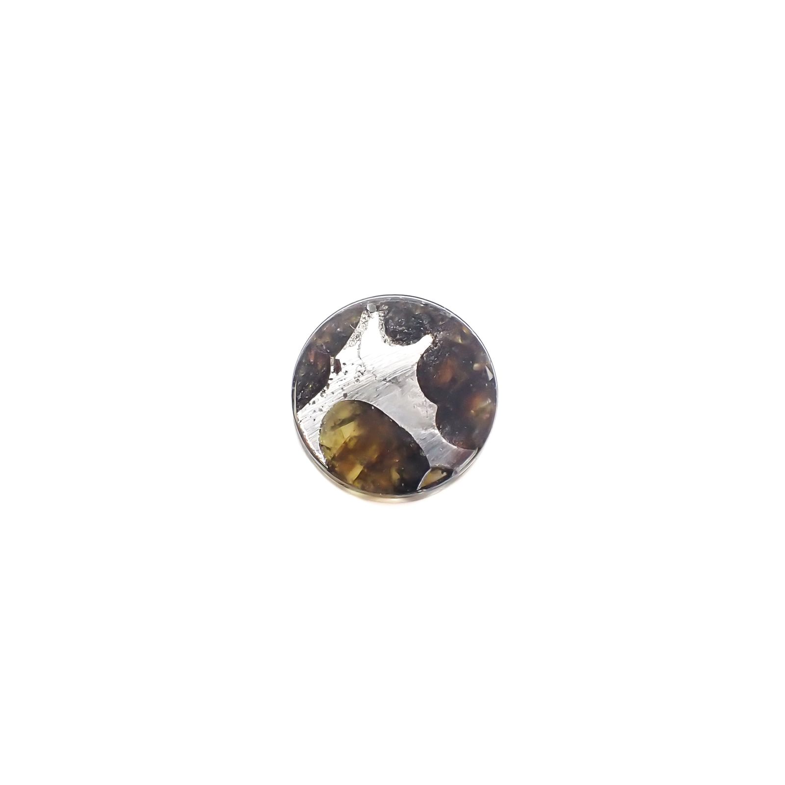 パラサイト隕石Sericho トリプレット 発見地:ケニア 5.47ct[240125715]12x12mm前後