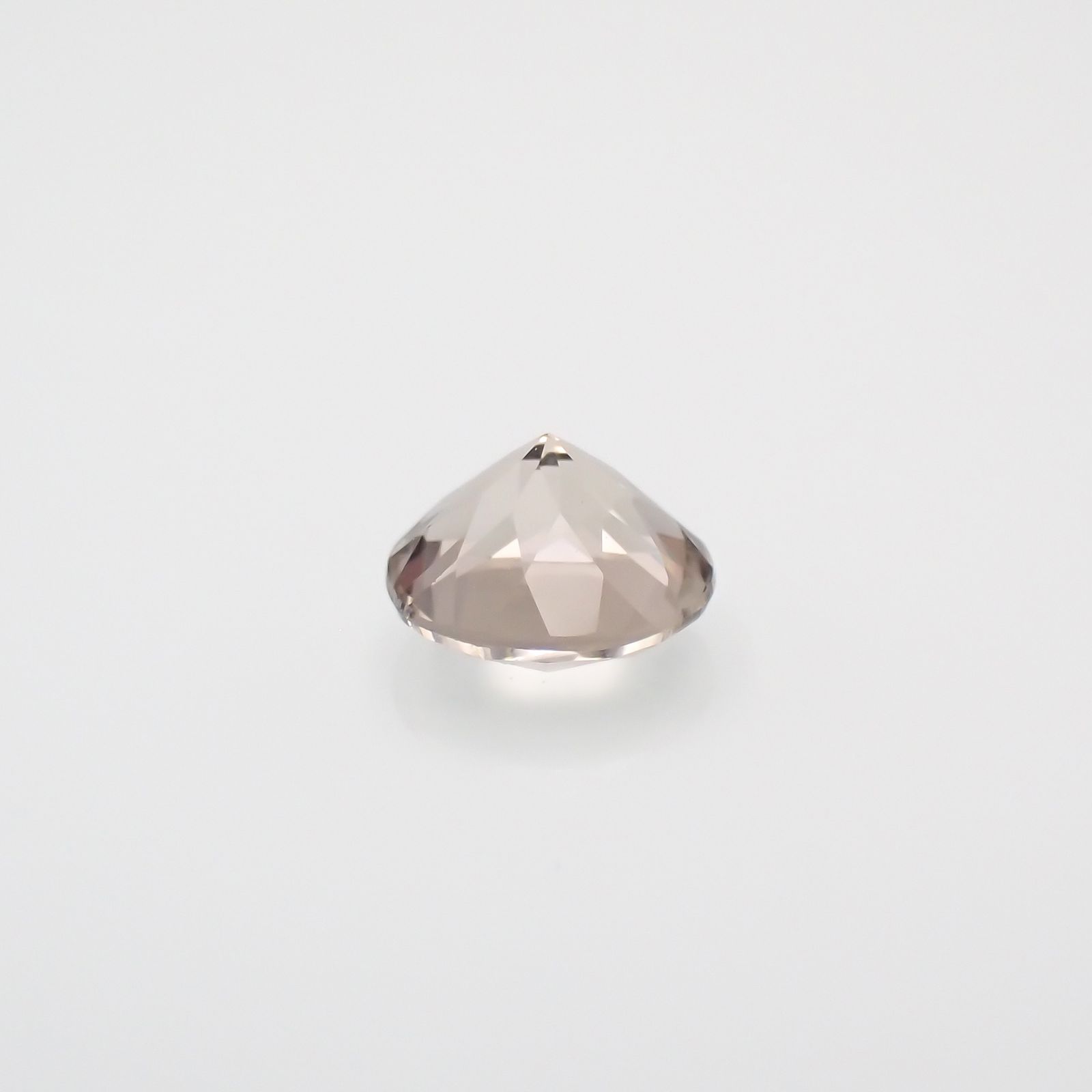 含バリウム・サニディン(宝石名サニディン)ドイツ産 0.61ct 識別済[231224968]5.6x5.6mm前後