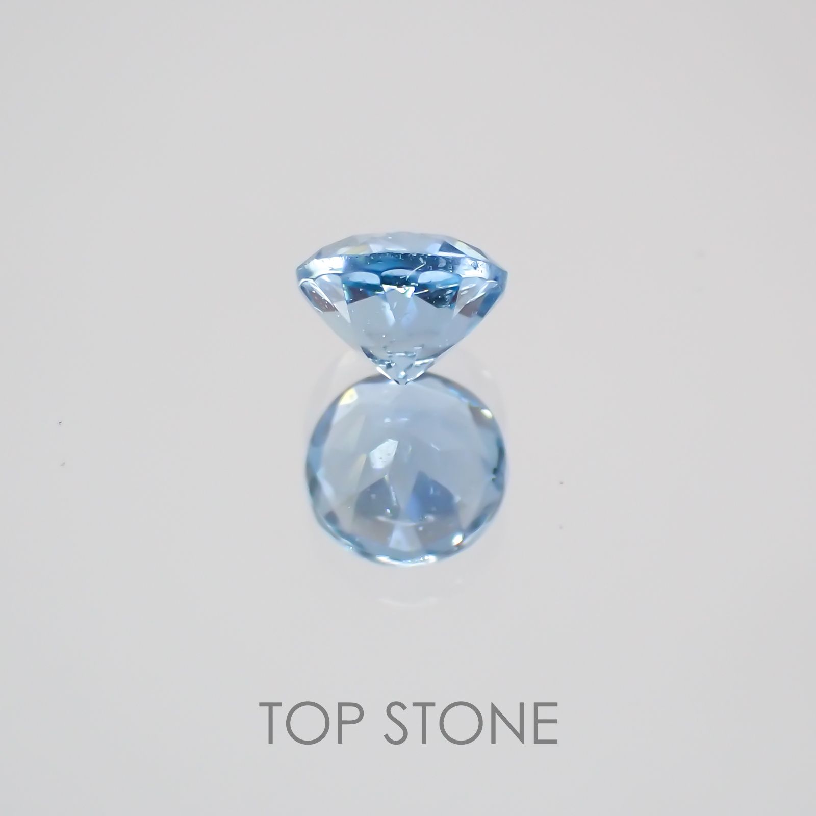 サンタマリア アクアマリン ブラジル産 ルース 0.22ct[210310151]3.9×3.9mm前後