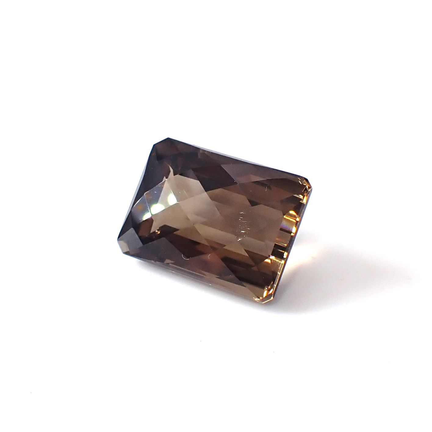 スモーキークォーツ ブラジル産 18.41ct / 18x12.9mm前後 [251031249]
