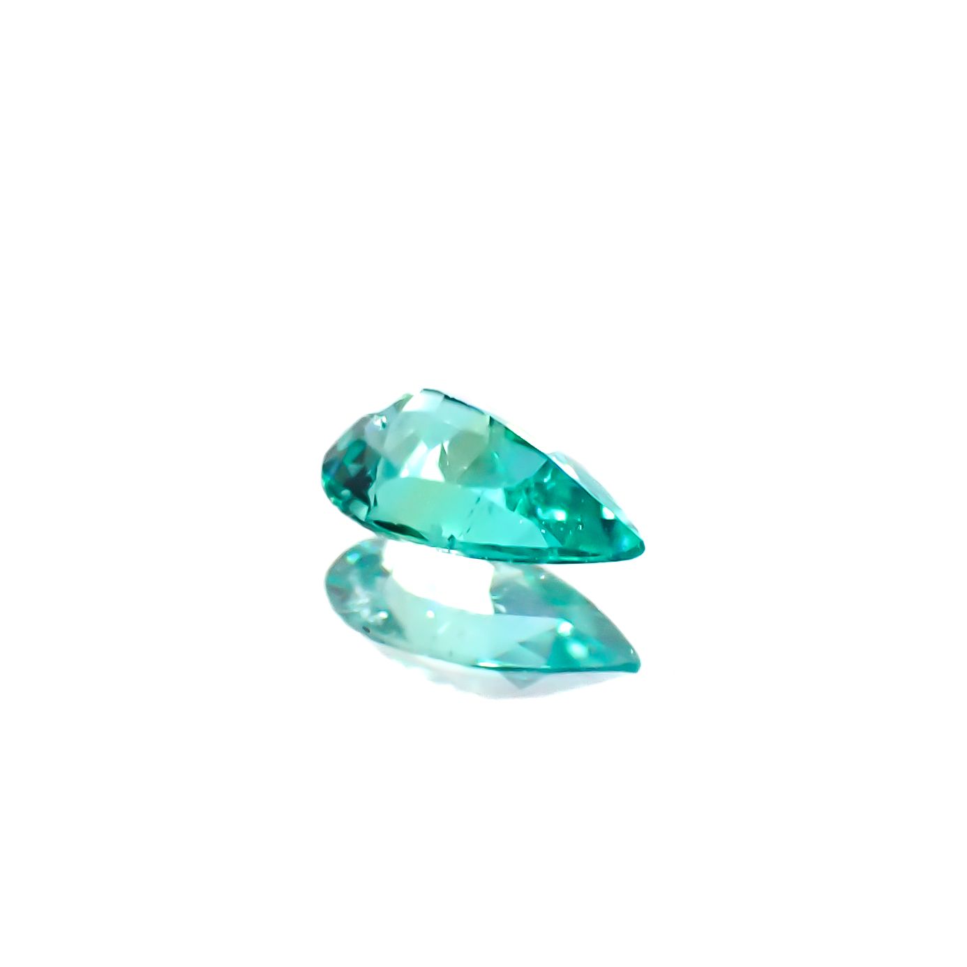 パライバトルマリン ブラジル・ムルング鉱山産 0.10ct[240928754]4.3x2.4mm前後