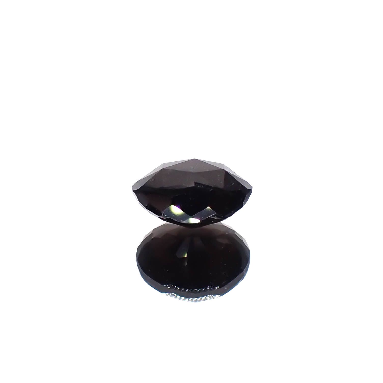 ◇カスタムローズカット◇モリオン チベット産 3.51ct[240427375]10.9x8.6mm前後
