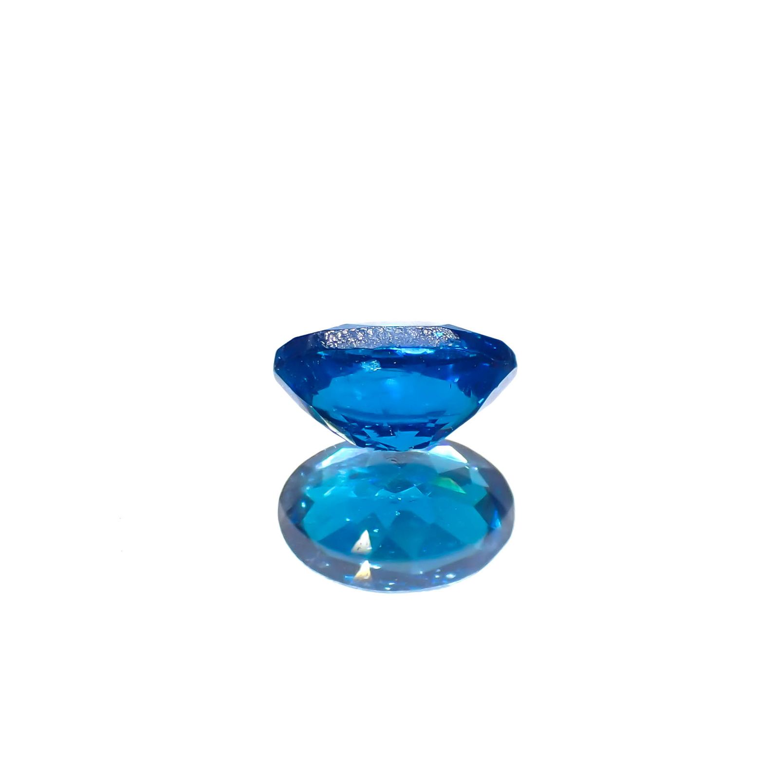 ディープブルーアパタイト  マダガスカル産 0.51ct[230421666]6x4mm前後