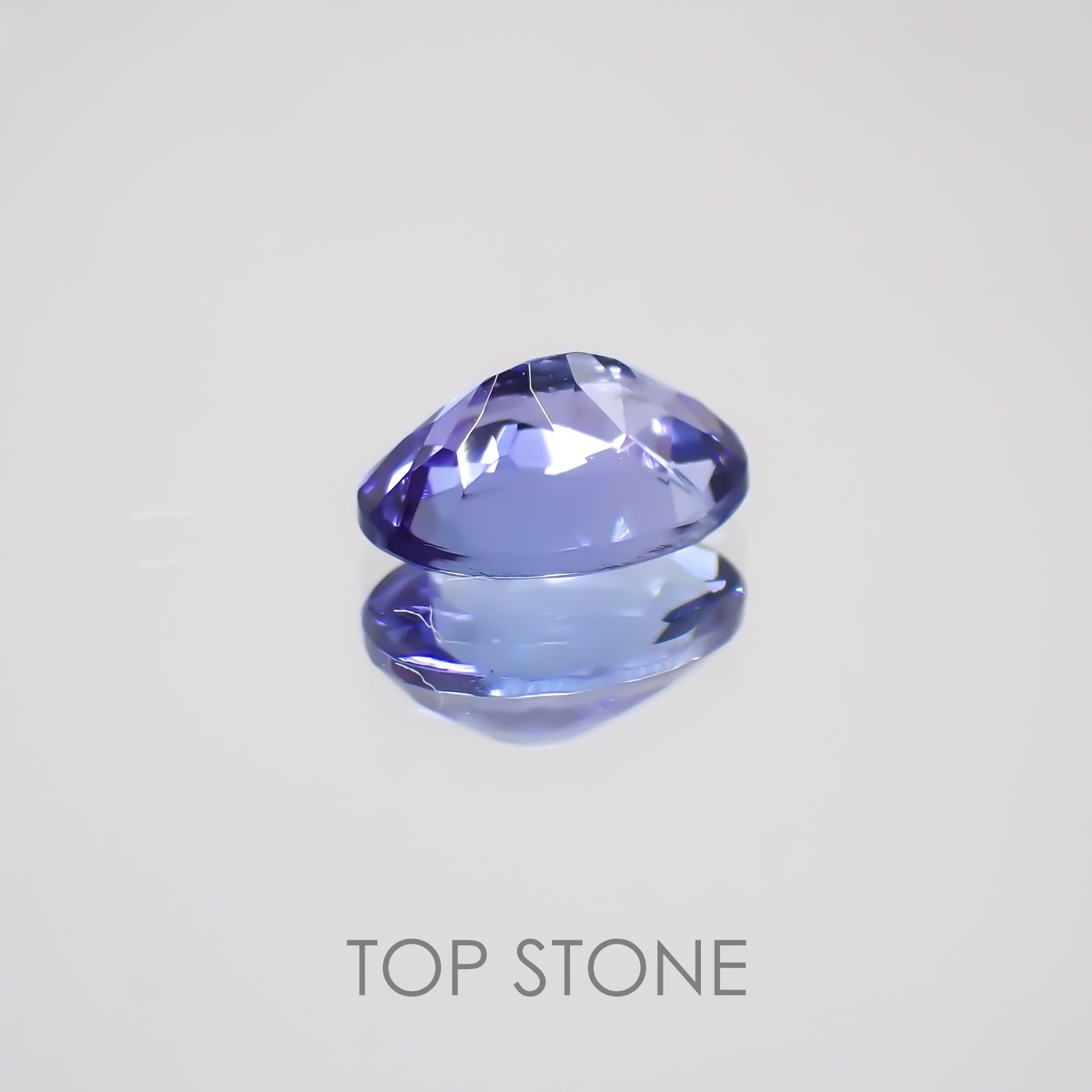 タンザナイト(ゾイサイト) タンザニア産 ルース 0.58ct[210610069]6.3×4.3mm前後