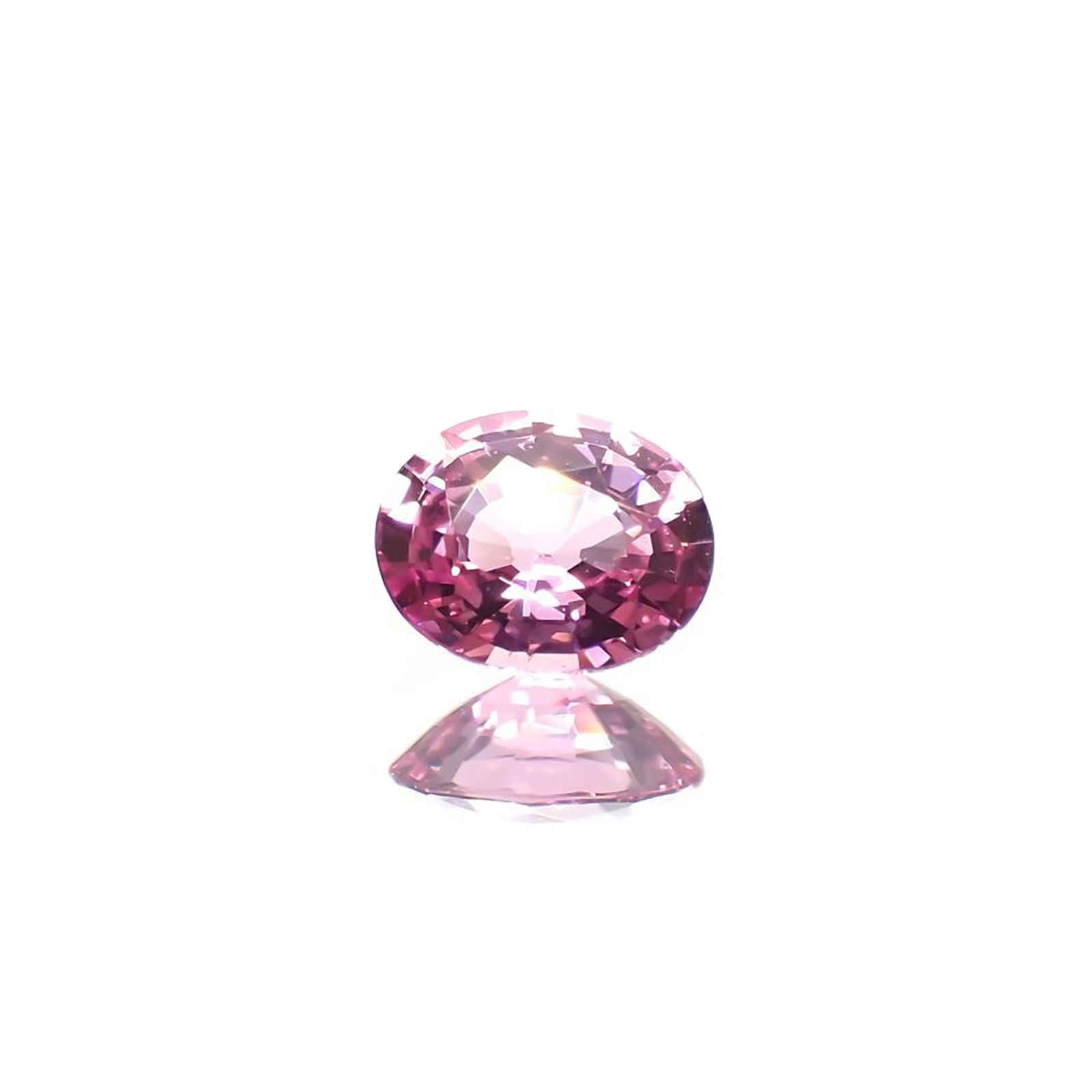 パパラチャサファイア(宝石名サファイア/別名パパラチャ・サファイア)スリランカ産 DGL鑑付 0.346ct / 4.91x3.97mm前後 [230421632]