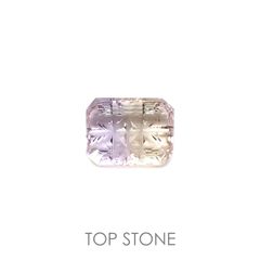 ◇甲州貴石切子Plus Three◇アメトリン カード付き ボリビア産 0.93ct[220114603]7.2x5.6mm前後