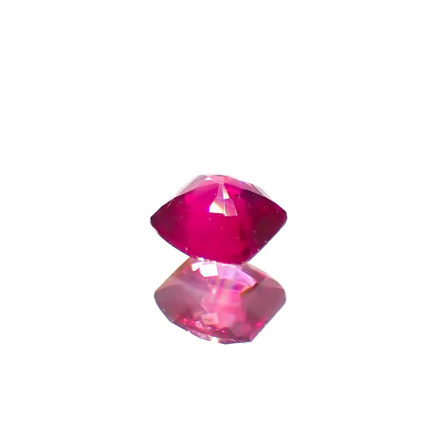 ルビー モザンビーク/ビルマ産 0.15ct [220616199]2.9x2.7mm前後