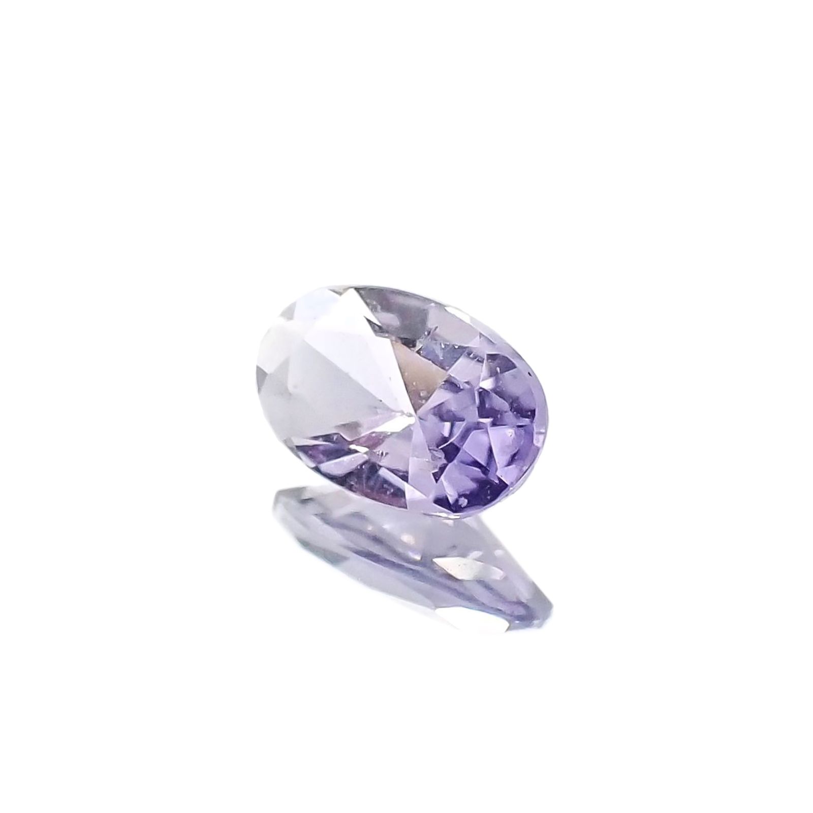 マリアライト(宝石名パープル・スキャポライト)タンザニア産 0.21ct 識別済[231023977]5.5x3.3mm前後