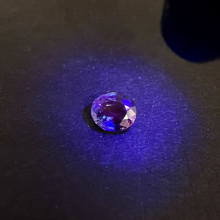 UVライト照射時