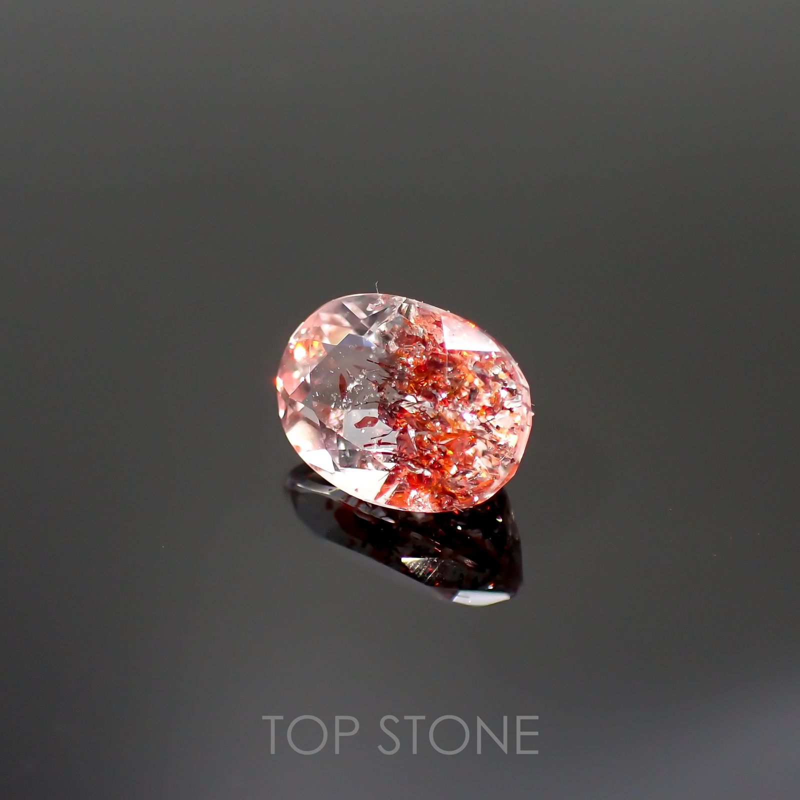 ファイヤークォーツ ナイジェリア産 2.11ct[220114741]9.5x6.9mm前後
