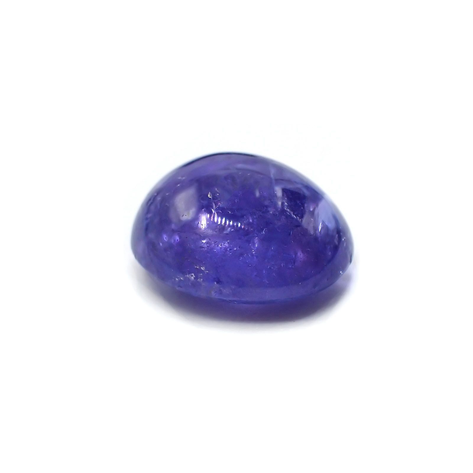 タンザナイト(宝石名タンザナイト)タンザニア産 4.78ct 識別済[231124277]11x8.8mm前後