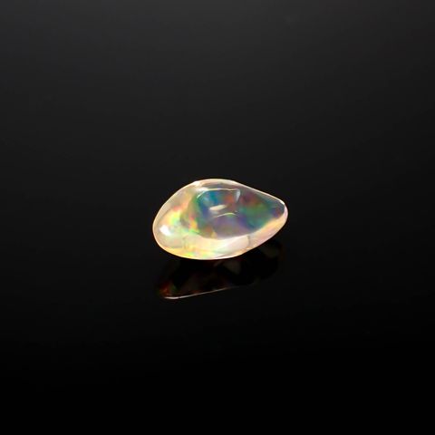 ファイヤーオパール 原石 メキシコ産 1.30ct [240125275]11.1x7.3mm前後