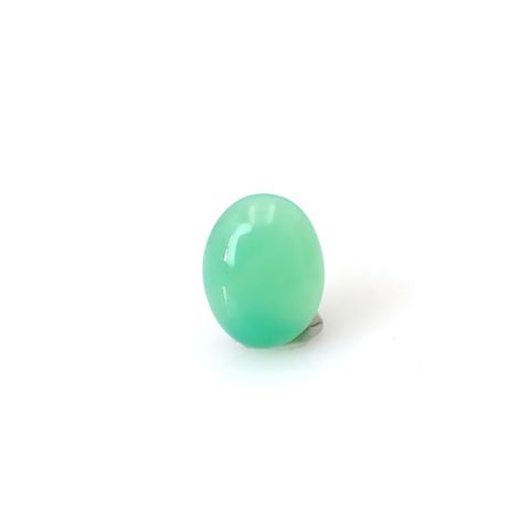 クリソプレーズ オーストラリア産 2.42ct [250730883]10.2x7.9mm前後
