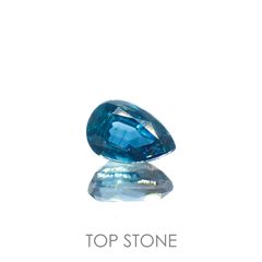 オーシャンブルーカイヤナイト(宝石名カイヤナイト)ネパール産 1.41ct 識別済[220115385]7.8x5.2mm前後