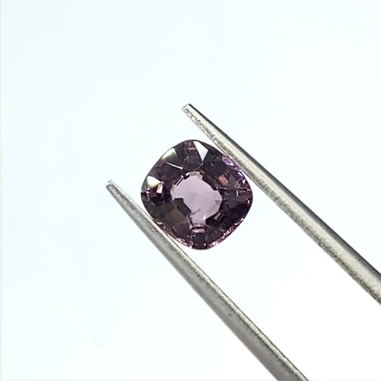 パープルスピネル(宝石名スピネル)ビルマ産 1.20ct 識別済[231124304 