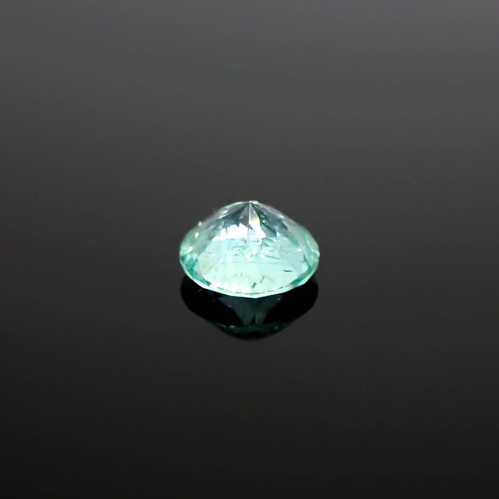 パライバトルマリン(宝石名トルマリン/別名パライバ・トルマリン)ブラジル・パライバ州バターリャ鉱山産 0.23ct 識別済[250730742]4x4mm前後