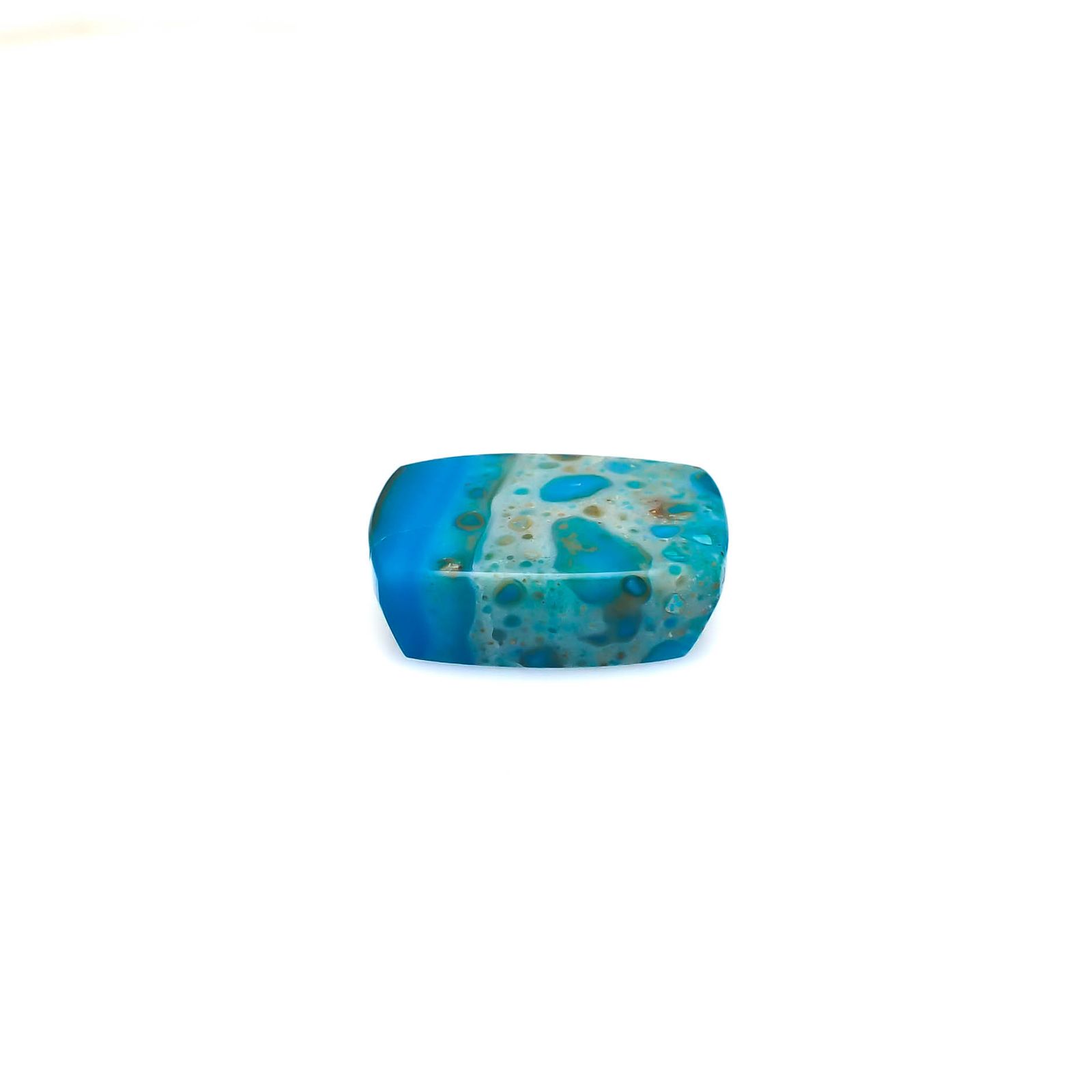 ブルーオパール ペルー産 13.00ct [250330135]17.8x14.6mm前後