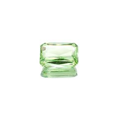 ミントガーネット(宝石名グリーン グロッシュラー・ガーネット)タンザニア・メレラニ鉱山産 識別済 1.27ct / 7.6x5.2mm前後 [251022258]