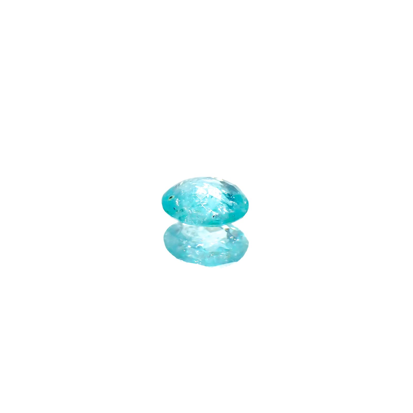 パライバトルマリン ブラジル・パライバ州バターリャ鉱山産 0.10ct[240326515]3.4x2.9mm前後