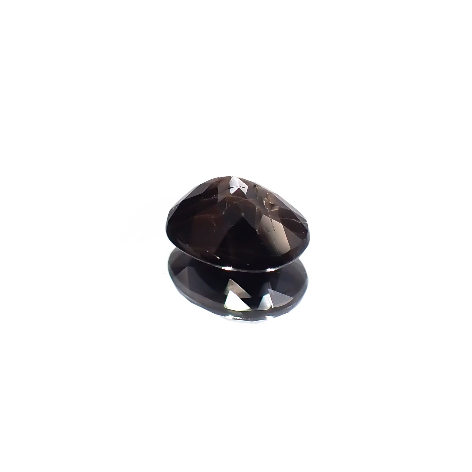 ゴールドシーンサファイア 非加熱(宝石名シーン・サファイア) ケニア産 ソ付(彩珠) 1.597ct / 7.6x6.2mm前後 [210712080]
