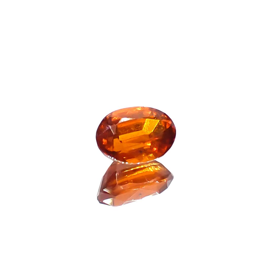 オレンジカイヤナイト ネパール産 0.68ct[240326701]5.8x4mm前後