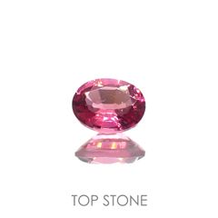 レッドスピネル(宝石名スピネル)タンザニア産 0.18ct 識別済[220716901]3.9x3mm前後