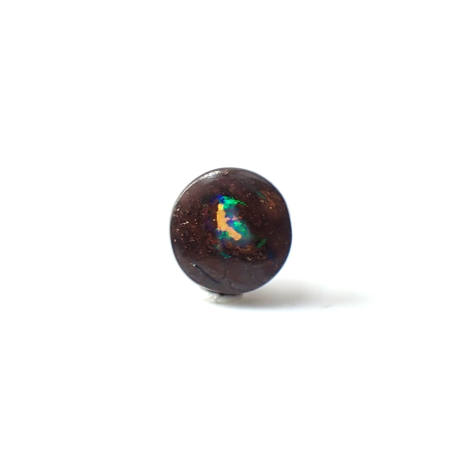 ウッドオパール オーストラリア産 0.88ct / 6.1x6mm前後 [251031200]