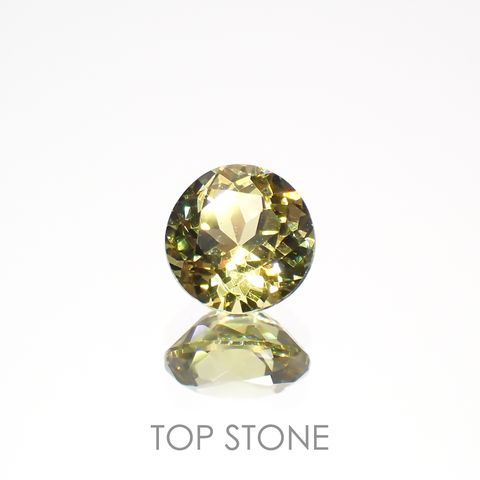 マリガーネット(宝石名グロッシュラー アンドラダイト・ガーネット)マリ共和国産 0.46ct 識別済[221219483]4.5x4.5mm前後