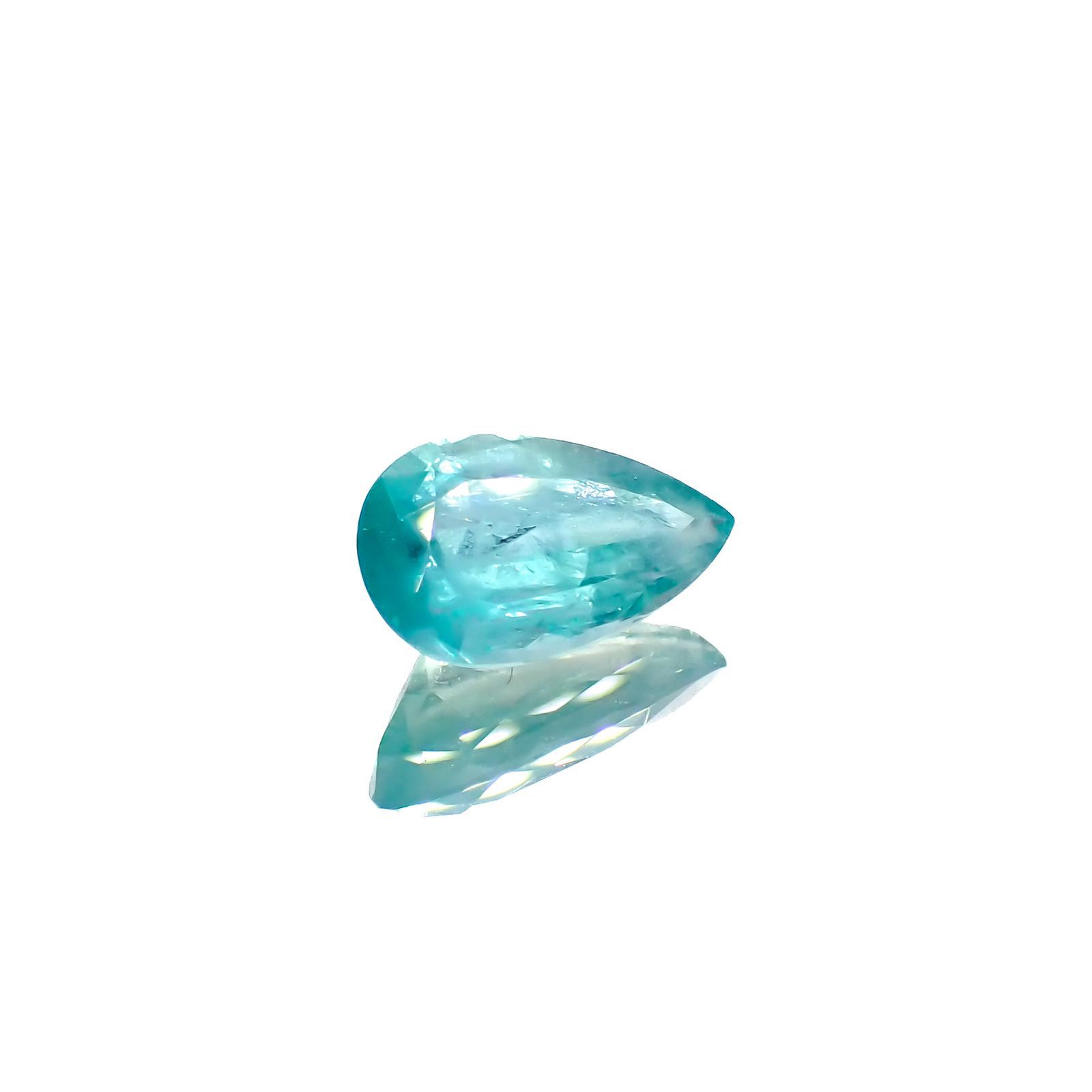 ユークレース(宝石名ユークレース)コロンビア産 1.300ct CGL鑑付[220616467]9.78x5.79mm前後