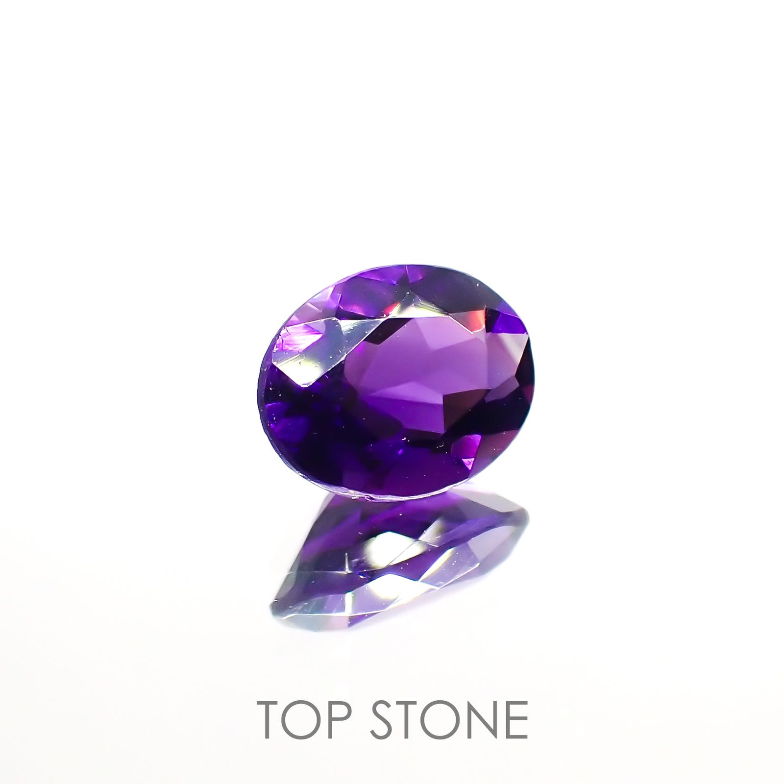 カラーシフトアメジスト(宝石名アメシスト)ブラジル/ウルグアイ産 1.65ct 識別済[220113966]9x7mm前後