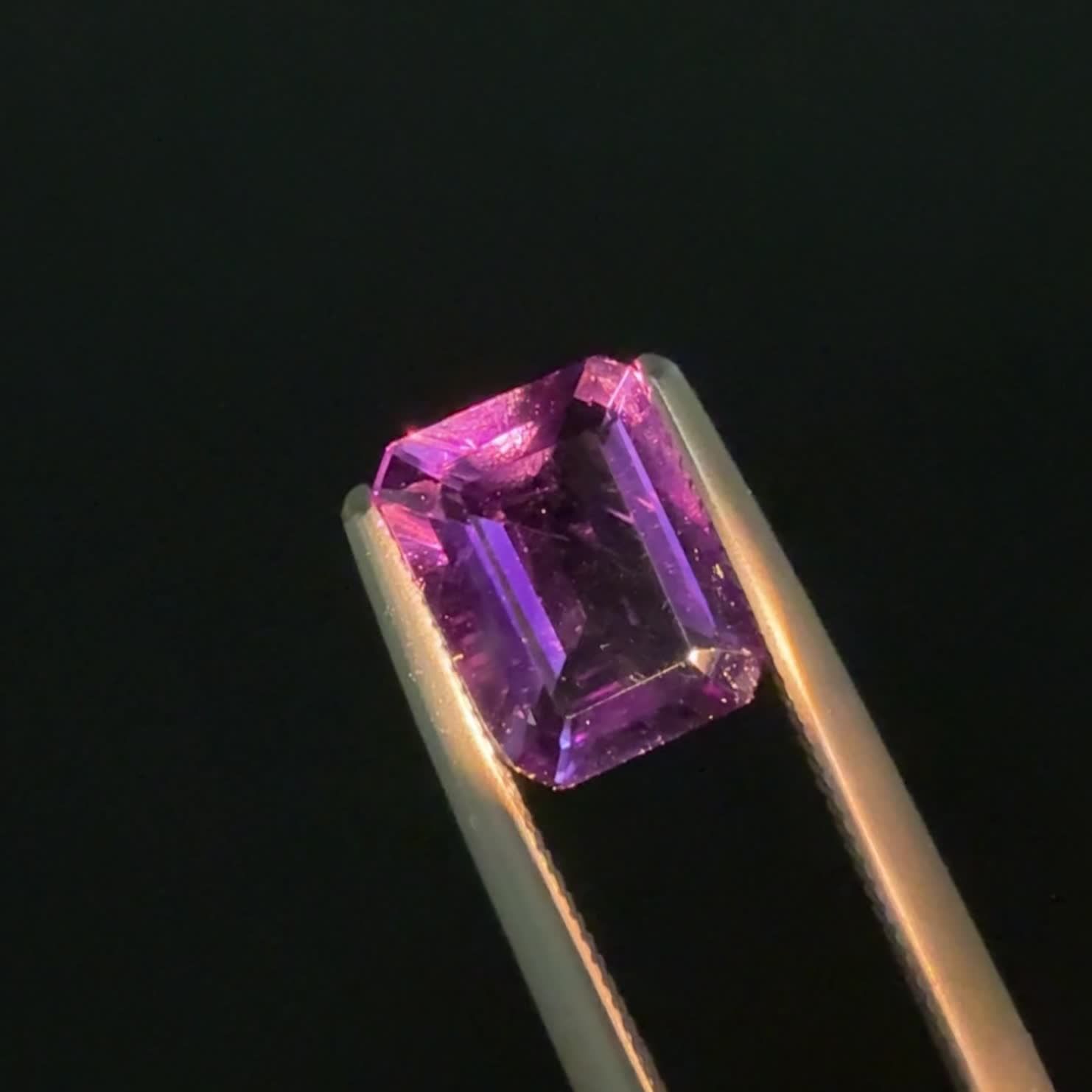カラーシフトアメジスト ブラジル/ウルグアイ産 1.16ct [250329977]7.8