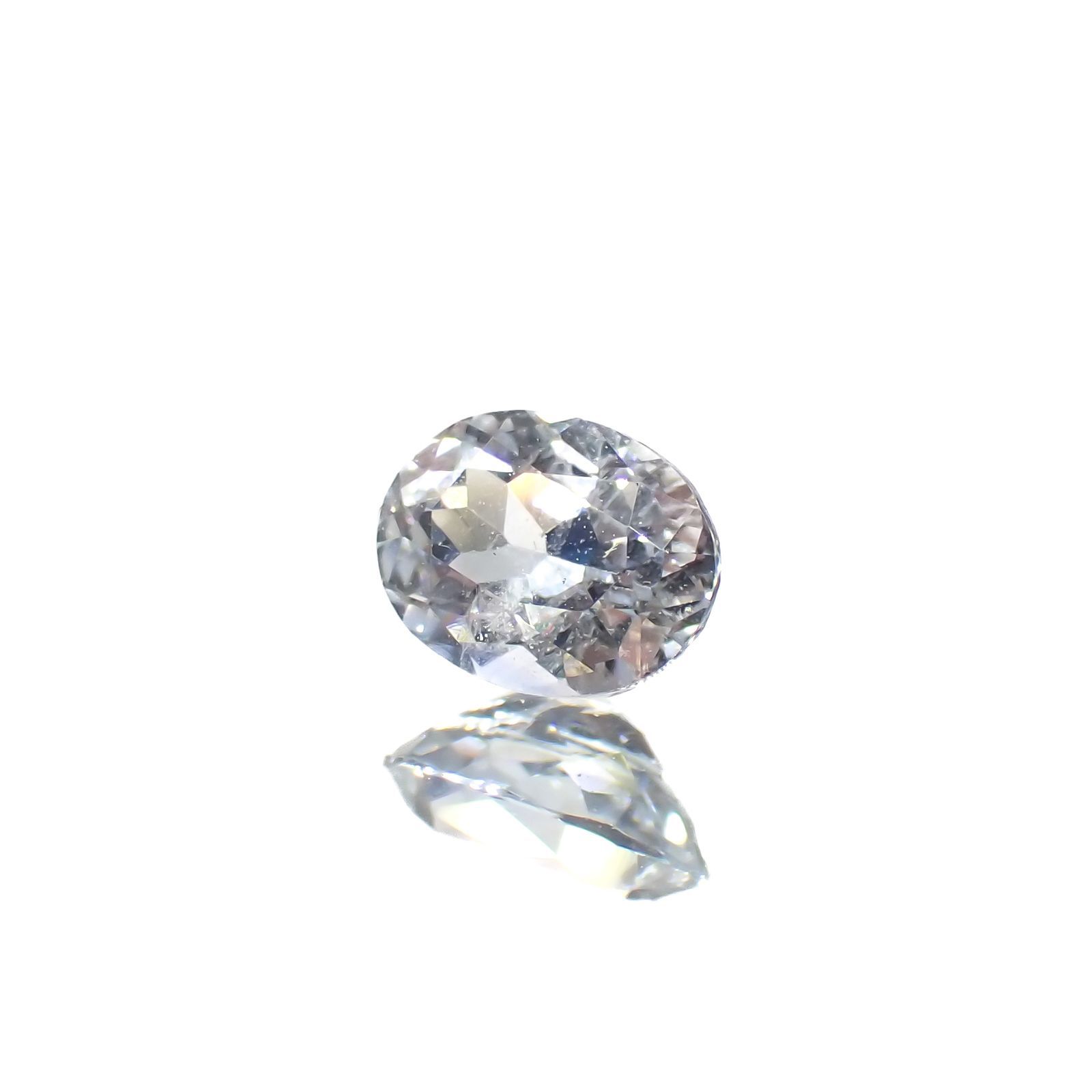 ジェレメジェバイト(宝石名エレメジェバイト)ナミビア産 0.37ct 識別済[220616311]5.2x3.9mm前後