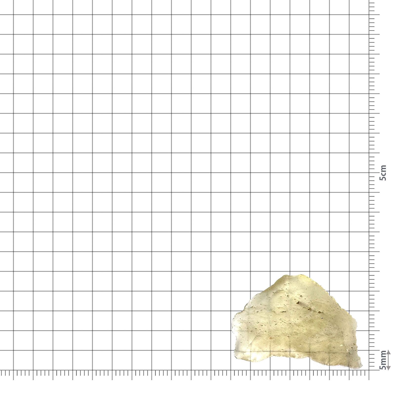 リビアングラス 原石 発見地：エジプト・リビア砂漠 13.46ct / 32.9x21.3mm前後 [260729284]