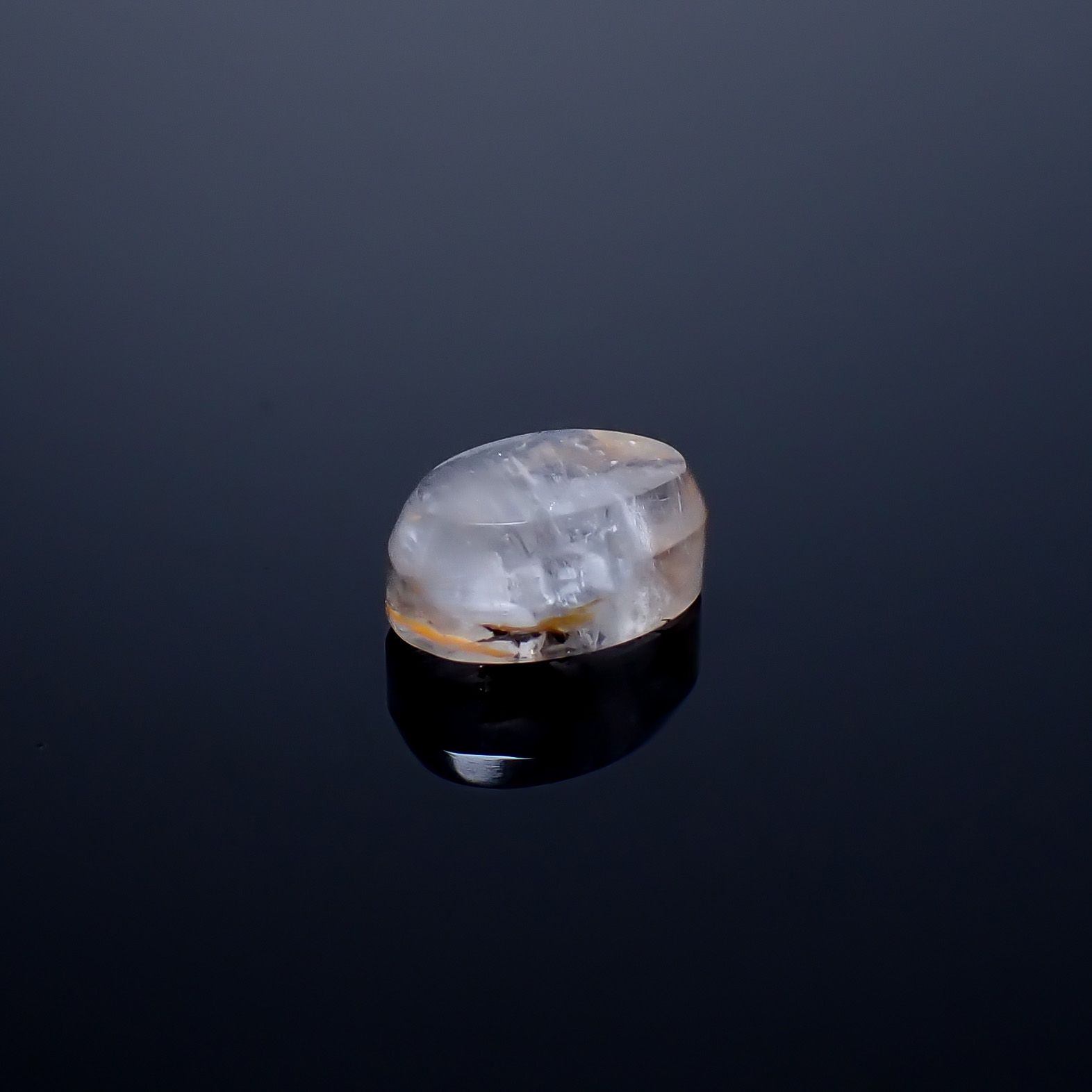 デンドリチッククォーツ ブラジル産 1.92ct / 8.8x6mm前後 [260724034]