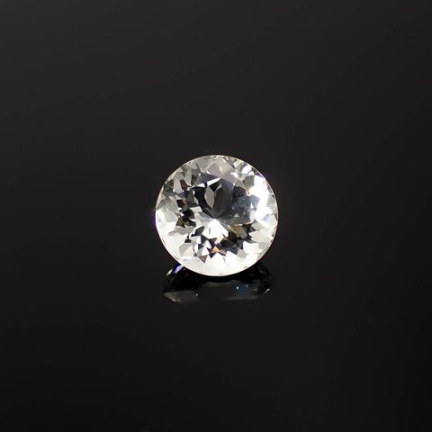 オーソクレース(宝石名ホワイト・オーソクレース)パキスタン産 2.73ct 識別済[240627997]9.5x9.5mm前後
