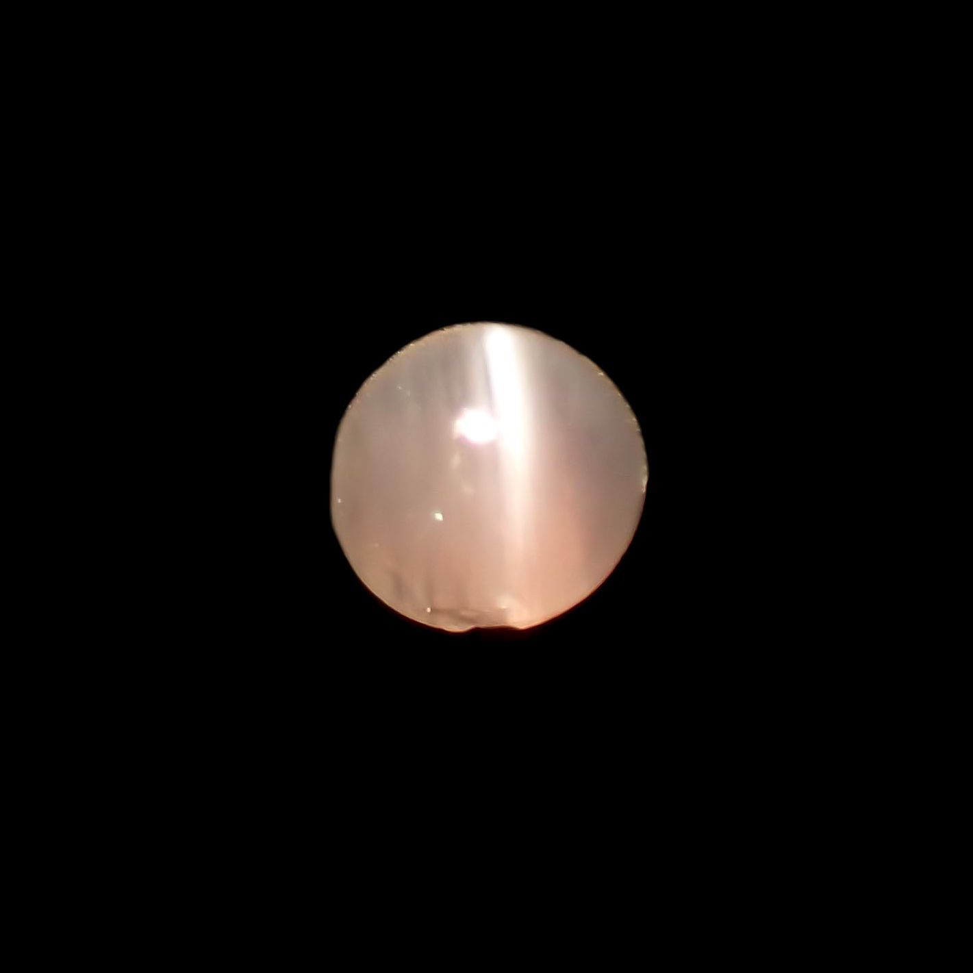 アレキサンドライトキャッツアイ(宝石名アレキサンドライト・キャッツアイ) インド産 0.15ct 識別済[20074225]3.2×3.2mm前後