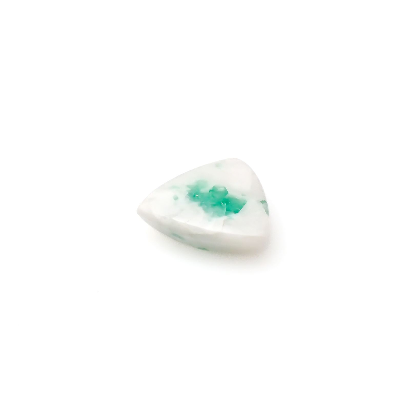 マトリックスエメラルド(エメラルドインクォーツ/フェルドスパー) ブラジル産 5.50ct[240326501]12.7x12.7mm前後