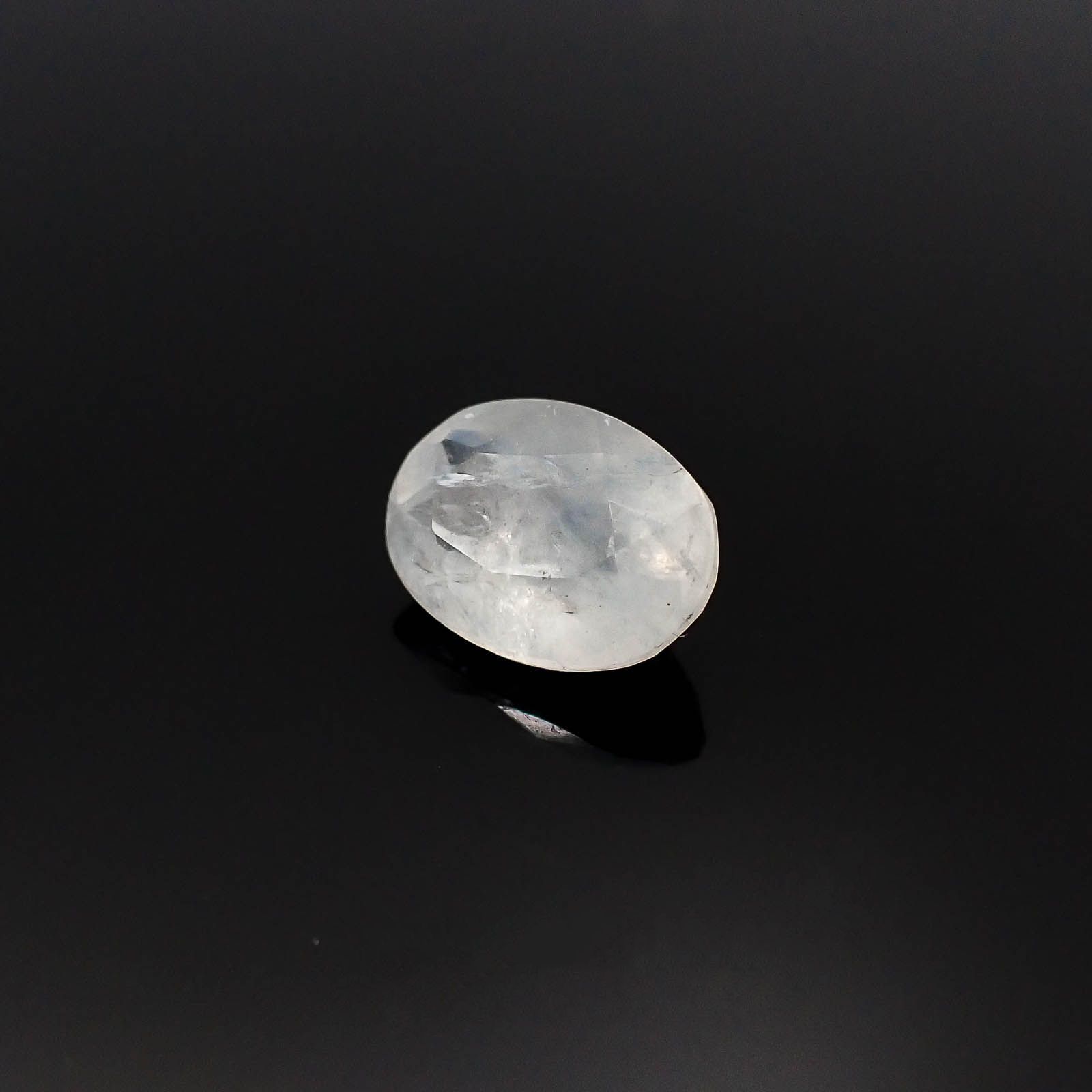 ユークレース(宝石名ユークレース) ブラジル産 1.169ct ソ付(彩珠)[20084557]7.8×5.7mm前後